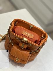 Chanel Small Backpack Orange AS3947 Size 16.5 × 17 × 12 cm - 4