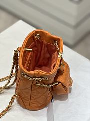 Chanel Small Backpack Orange AS3947 Size 16.5 × 17 × 12 cm - 3