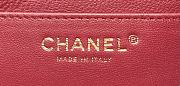 Chanel Small Flap Bag With Top Handle AS4151 Black Size 13.5 × 21 × 6 cm - 3