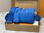 Louis Vuitton M22486 City Keepall Bright Blue Size 27 x 17 x 13 cm - 1