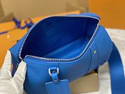 Louis Vuitton M22486 City Keepall Bright Blue Size 27 x 17 x 13 cm - 5