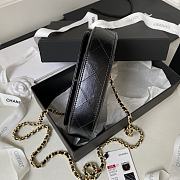 Chanel Phone Holder with Chain AP3367 Black Size 19×11×3.5cm - 5