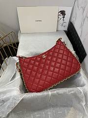 Chanel Large Hobo Bag AS4287 Red Size 17.5 × 28.5 × 2 cm - 4