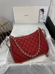 Chanel Large Hobo Bag AS4287 Red Size 17.5 × 28.5 × 2 cm - 5