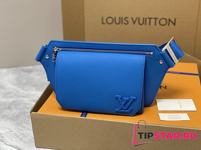 Louis Vuitton M22665 Takeoff Slingbag Bright Blue Size 30 x 16 x 3 cm - 1