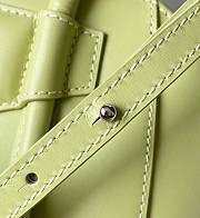 Givenchy Mini Antigona Lock Bag In Box Leather Avocado Green Size 29x18x13 cm - 2