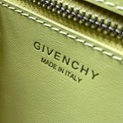 Givenchy Mini Antigona Lock Bag In Box Leather Avocado Green Size 29x18x13 cm - 5