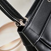 Small Dior Key Bag Black Box Calfskin Size 22*12*12cm - 3