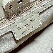Medium Dior Key Bag Aesthetic Beige Box Calfskin 30x16.5x13 cm - 2