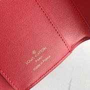 Louis Vuitton M63740 Capucines Compact Wallet Red Size 13.5 x 9.5 x 3 cm - 4