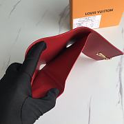 Louis Vuitton M63740 Capucines Compact Wallet Red Size 13.5 x 9.5 x 3 cm - 5