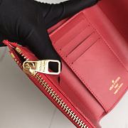 Louis Vuitton M63740 Capucines Compact Wallet Red Size 13.5 x 9.5 x 3 cm - 3