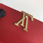 Louis Vuitton M63740 Capucines Compact Wallet Red Size 13.5 x 9.5 x 3 cm - 2
