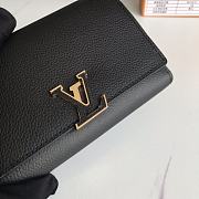 Louis Vuitton M62157 Capucines Compact Noir Rose Size 13.5 x 9.5 x 3 cm - 2