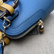 Gucci Diana Mini Tote Bag 715775 Blue Size 20*16*8.5 cm - 5