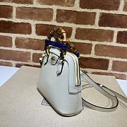 Gucci Diana Mini Tote Bag 715775 White Size 20*16*8.5 cm - 4