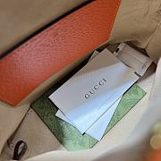 Gucci Diana Mini Tote Bag 715775 Orange Size 20*16*8.5 cm - 5
