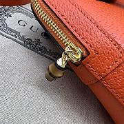 Gucci Diana Mini Tote Bag 715775 Orange Size 20*16*8.5 cm - 2