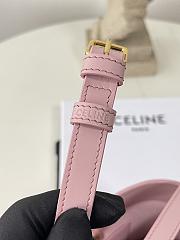 Celine Mini Bucket Cuir Triomphe In Smooth Calfskin Light Pink Size 19.5 X 16 X 7 CM - 4