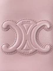 Celine Mini Bucket Cuir Triomphe In Smooth Calfskin Light Pink Size 19.5 X 16 X 7 CM - 2