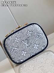 Louis Vuitton M82467 Micro Vanity Blue Size 11 x 10 x 8 cm - 3