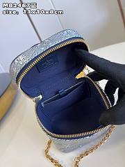 Louis Vuitton M82467 Micro Vanity Blue Size 11 x 10 x 8 cm - 2