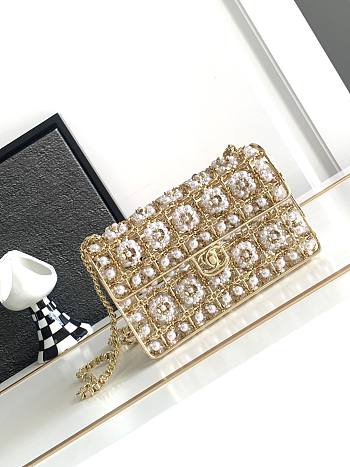 Chanel Evening Bag AS4076 Size 11 × 17 × 6 cm