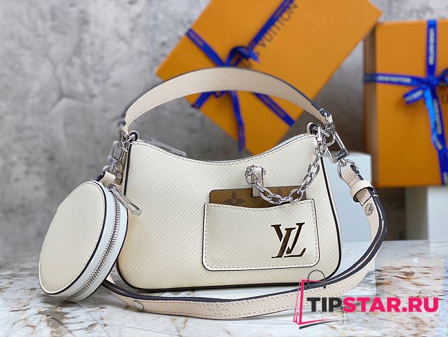 Louis Vuitton M20999 Marellini White Size 19 x 13.5 x 6.5 cm - 1