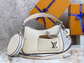 Louis Vuitton M20999 Marellini White Size 19 x 13.5 x 6.5 cm