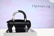 Small Lady Dior Black Cannage Lambskin Size 20 x 17 x 8 cm - 5