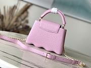 Louis Vuitton M22122 Capucines Mini Light Pink Size 22 x 14 x 7.5 cm - 5