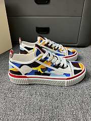 Christian Louboutin Pedro Junior Sneakers - Fabric Heliconia print - Multicolor - 1