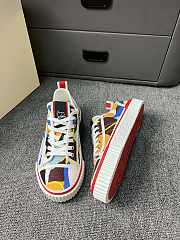 Christian Louboutin Pedro Junior Sneakers - Fabric Heliconia print - Multicolor - 5