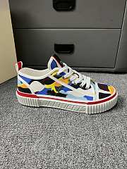 Christian Louboutin Pedro Junior Sneakers - Fabric Heliconia print - Multicolor - 2