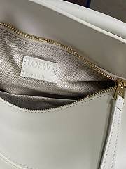 Loewe Small Puzzle Bag In Satin Calfskin White Size 24*10.5*16.5cm - 3