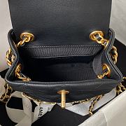 Chanel Small Backpack AS4275 Black 18 × 18 × 8 cm - 4