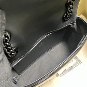 Gucci GG Marmont Patenr Mini Shoulder Bag 446744 Black Size 22x13x6 cm - 3