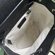 Gucci Jumbo GG Small Backpack ‎739503 Black Size 26x33x10 cm - 4
