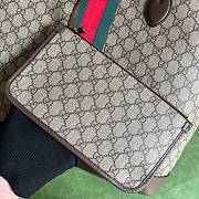 Gucci Ophidia GG Large Tote Bag Beige and ebony GG 726755 Size 40x 33x 19cm - 2
