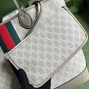 Gucci Ophidia GG Large Tote Bag Beige and white GG 726755 Size 40x 33x 19cm - 3