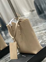 YSL Shopping Saint Laurent In Leather 600306 Dark Beige Size 32×11.5×35 cm - 2