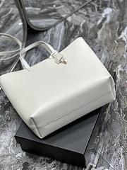 YSL Shopping Saint Laurent In Leather 600306 Vintage White Size 32×11.5×35 cm - 3