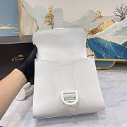 Delvaux Brillant Mini in Box Calf White 20x11x16cm - 3