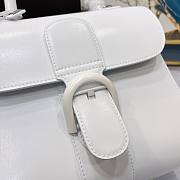 Delvaux Brillant Mini in Box Calf White 20x11x16cm - 5