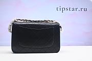 Chanel Black Vintage Jumbo Classic Flap Bag Size 30x20x9 cm - 2