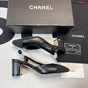 Chanel Slingbacks Black G31318 - 2