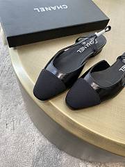 Chanel Slingbacks Black G31319 - 3