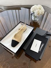 Chanel Slingbacks Beige G31319 - 3