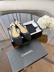Chanel Slingbacks Black | Gold G31319 - 1