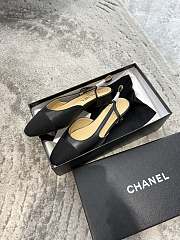 Chanel Slingbacks Black | Gold G31319 - 4